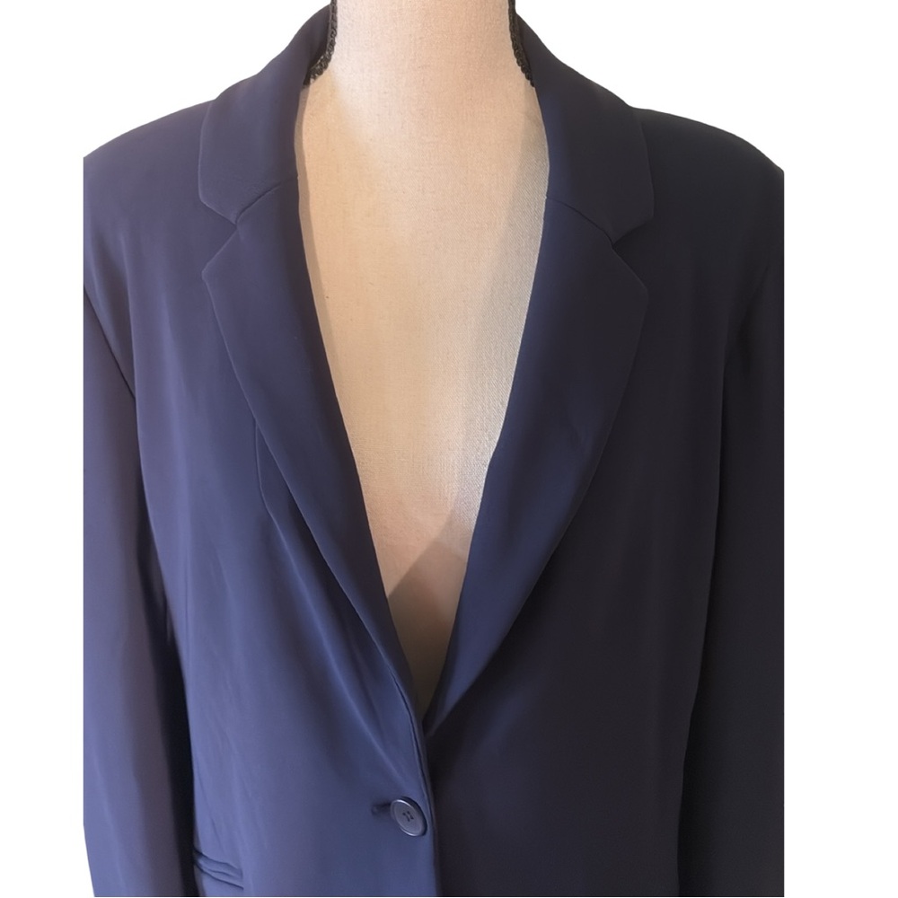 Boston Proper Midnight Blue Suit Jacket - Picture 3 of 10